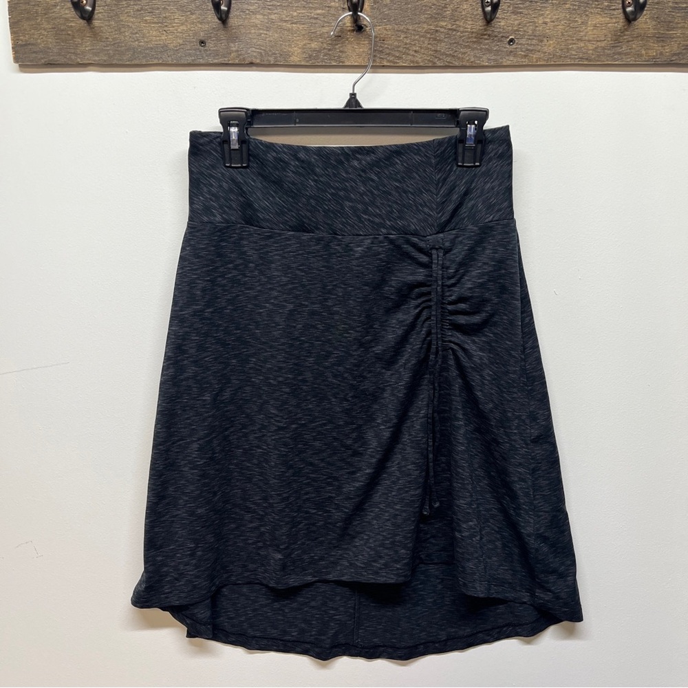 The North Face Skirt Womens Size Small Cypress A-Line Gray Space Dye Ruched